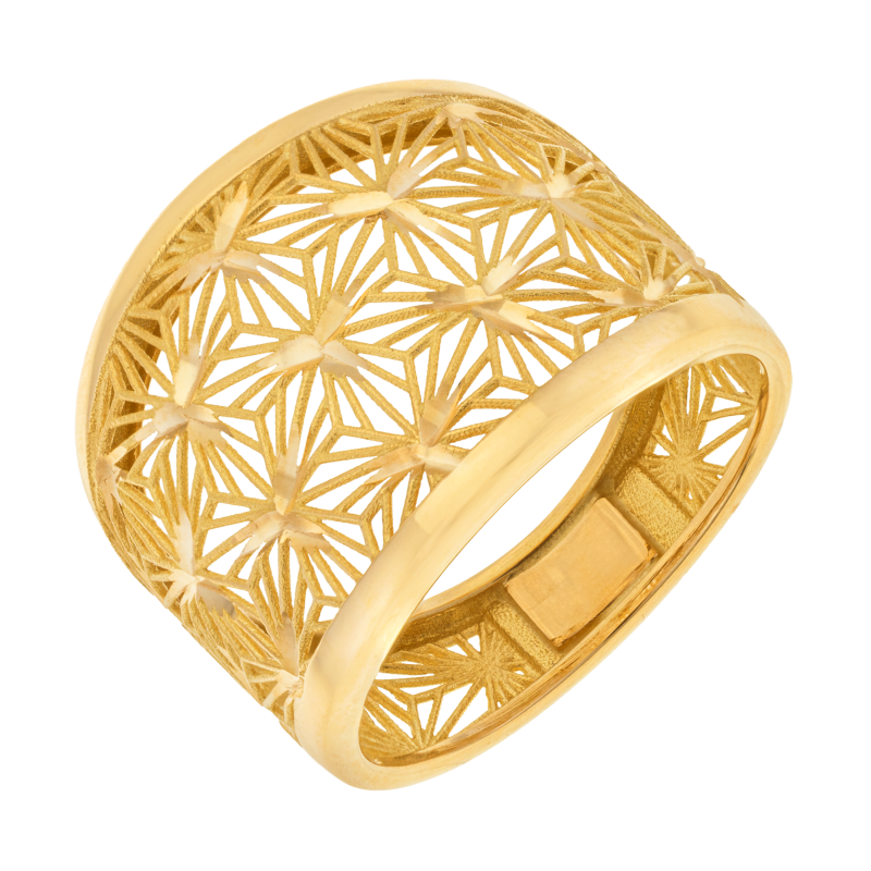 Bague en or jaune