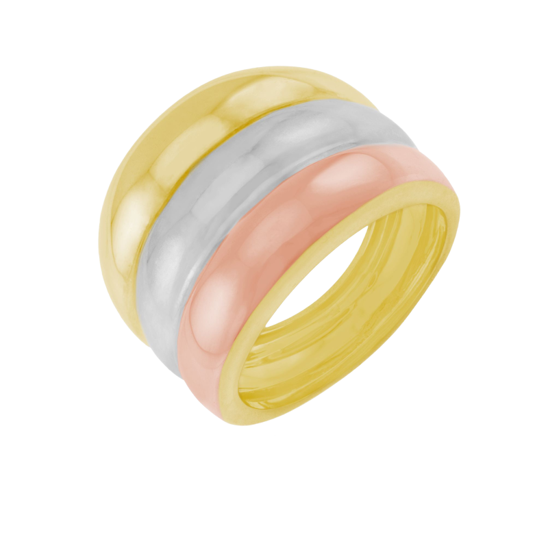 Bague en 3 ors