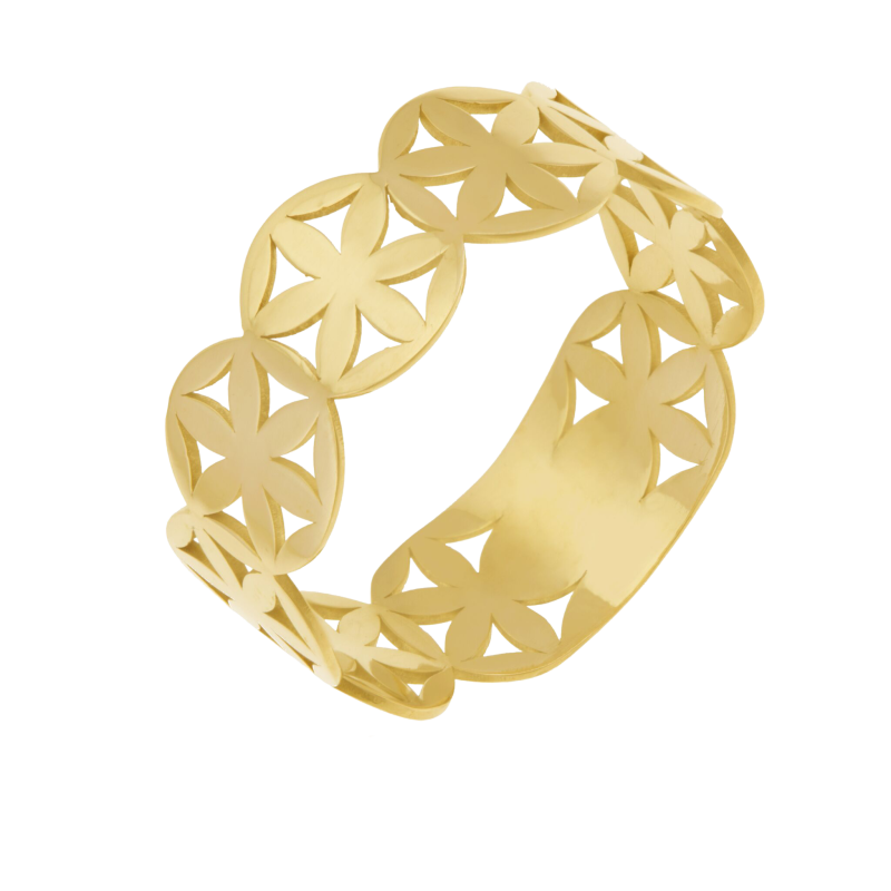 Bague en or jaune 