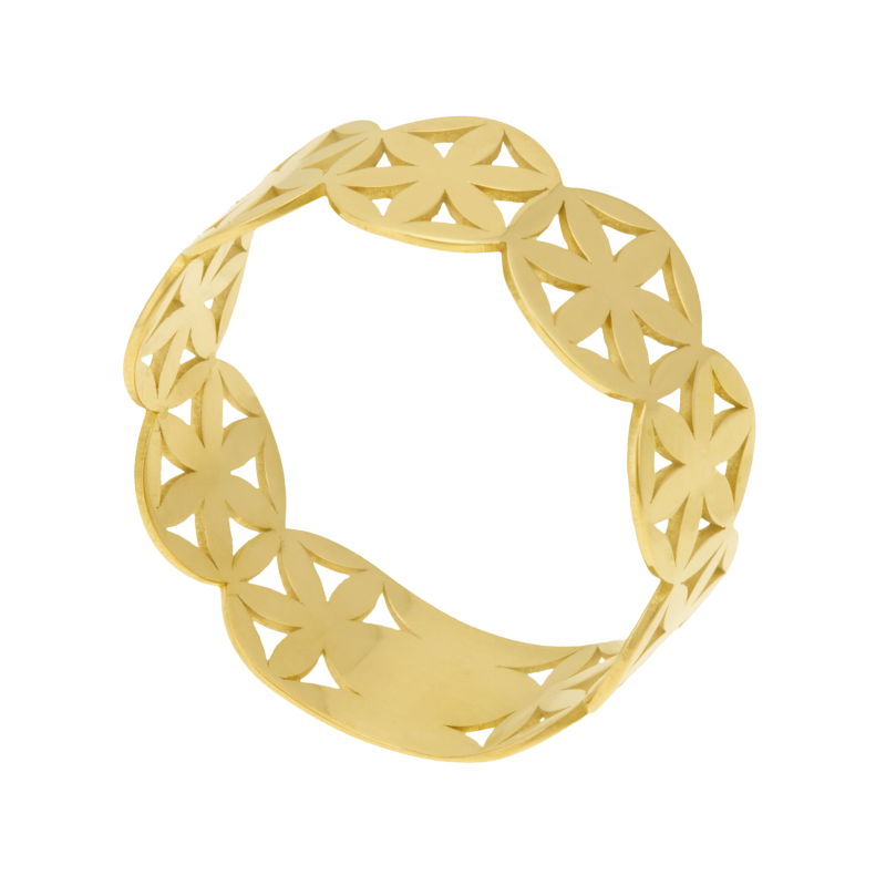 Bague en or jaune 