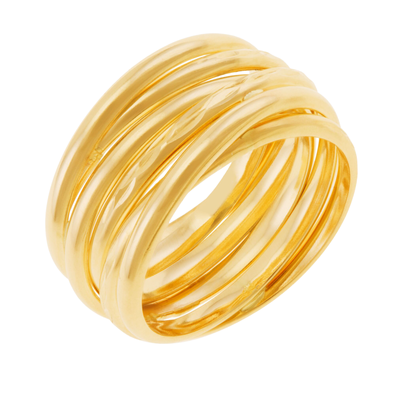 Bague en or jaune 