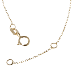 Bracelet en or jaune, motif infini ajouré