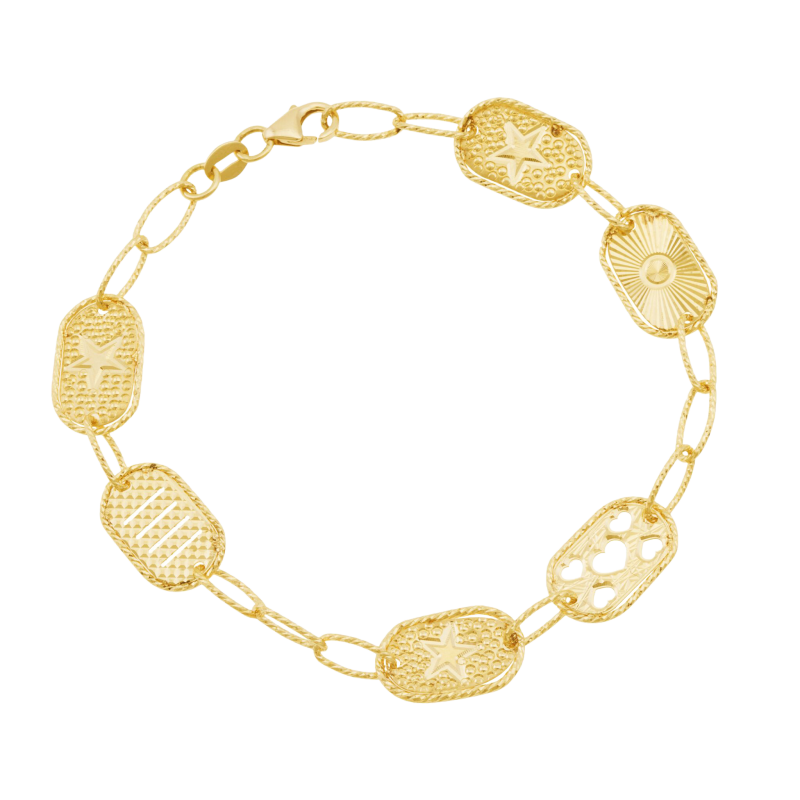 Bracelet en or jaune