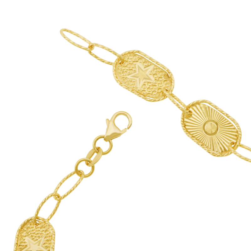 Bracelet en or jaune