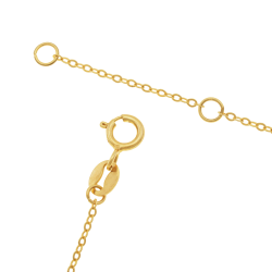 Bracelet en or jaune, maille filigrane
