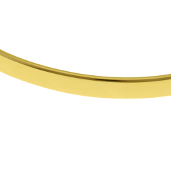 Bracelet en or jaune, demi jonc bébé