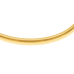 Bracelet jonc en or jaune 4 mm