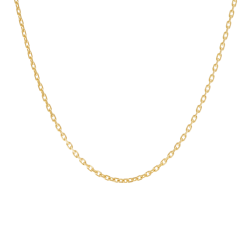 Chaîne en or jaune, maille forçat