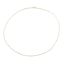 Chaîne en or jaune, maille fantaisie