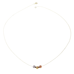 Collier en 3 ors