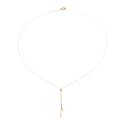 Collier en or jaune, pampilles