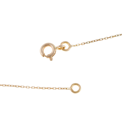 Collier en or jaune, pampilles