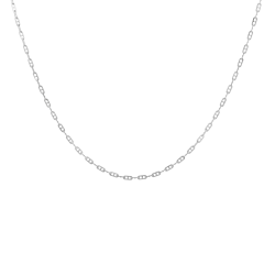 Chaîne en or gris, maille marine
