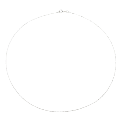 Chaîne en or gris, maille marine