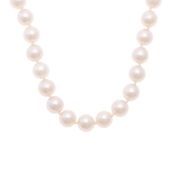 Collier en or jaune et perle de culture d'eau douce 6.5/7mm