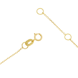 Collier en or jaune et perle de culture