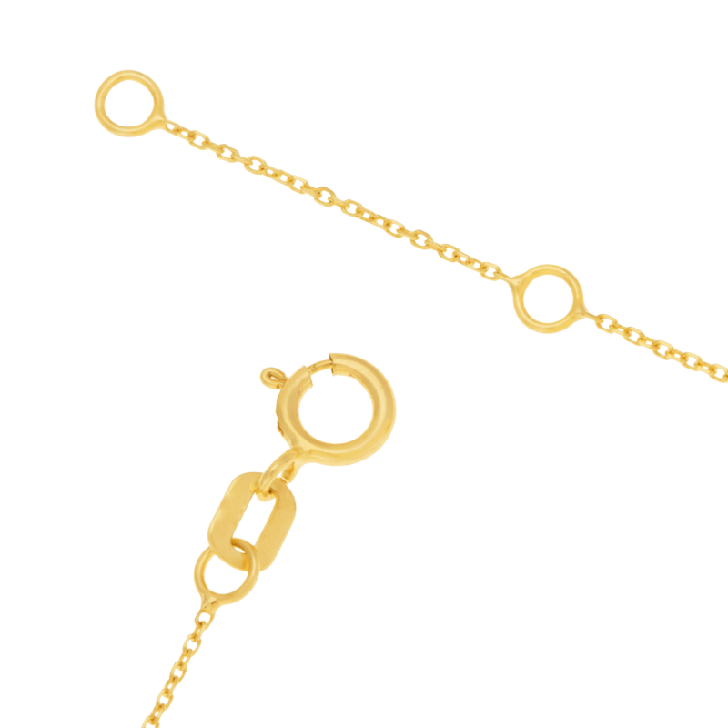 Collier en or jaune et perles de culture