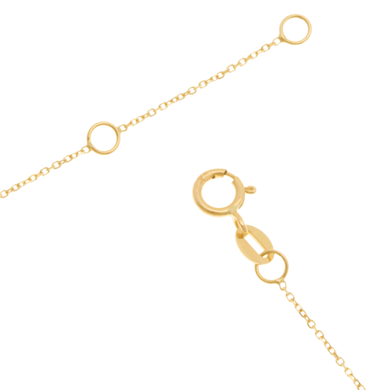Collier en or jaune et perle de culture