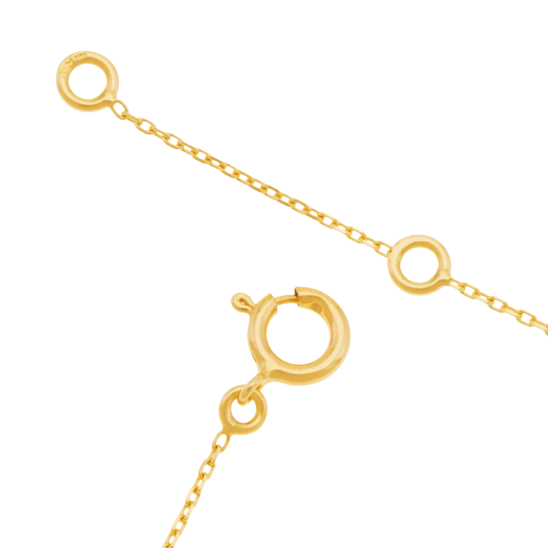 Collier en or jaune et perle de culture