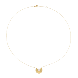 Collier en or jaune et perle de culture