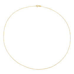 Chaîne en or jaune, maille forçat