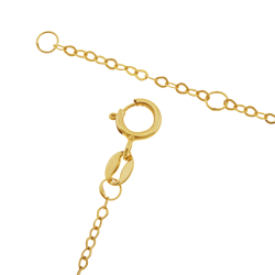 Collier en or jaune, love