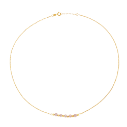 Collier en or jaune et perles de culture