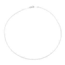 Chaîne en or gris, maille fantaisie