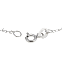 Chaîne en or gris, maille fantaisie