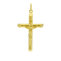 Croix en or jaune, Christ