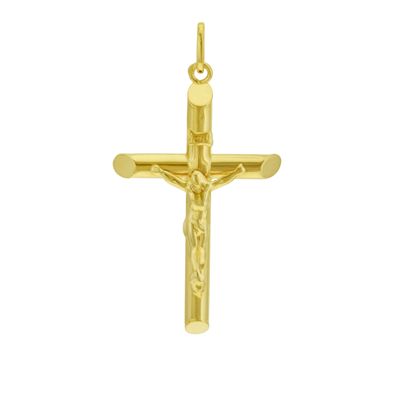 Croix en or jaune, Christ