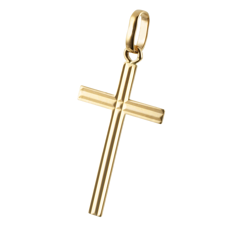 Croix en or jaune