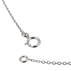 Pendentif en or gris et diamants
