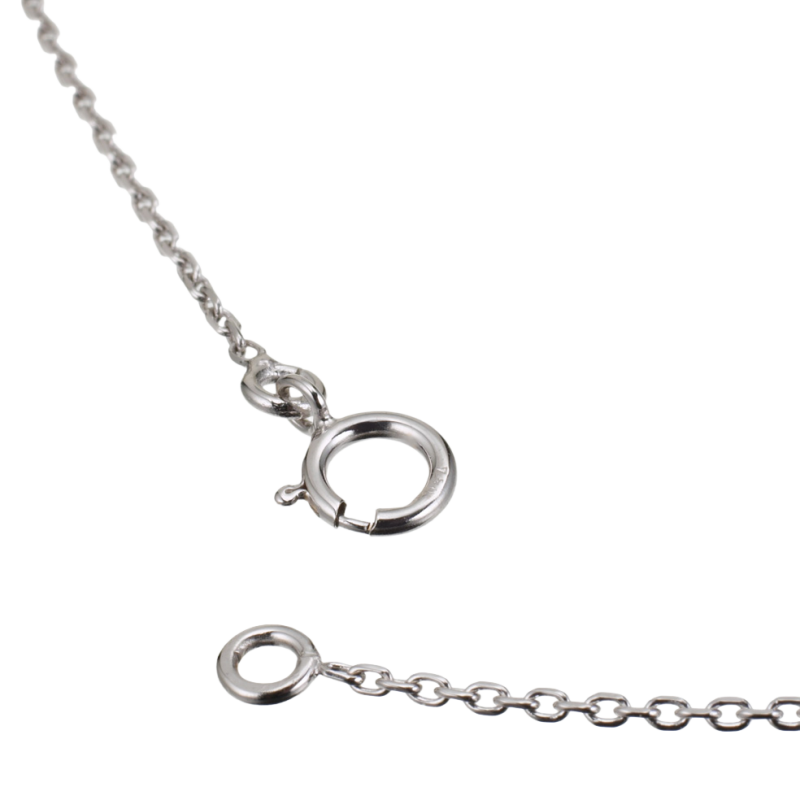 Pendentif en or gris et diamants