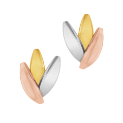 Boucles d'oreilles en 3 ors