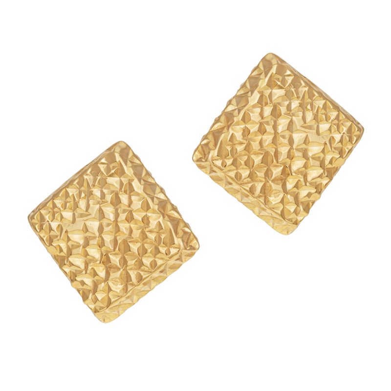 Boucles d'oreilles en or jaune