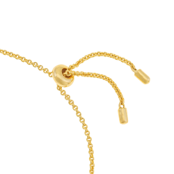 Bracelet en argent doré et oxydes de zirconium, tortue