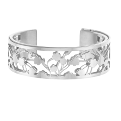 Bracelet jonc Méli Versa en acier, 20mm