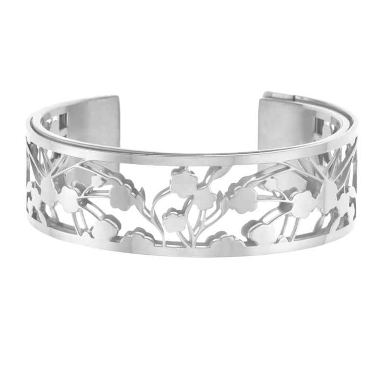 Bracelet jonc Méli Versa en acier, 20mm