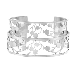 Bracelet jonc Méli Versa en acier, 20mm