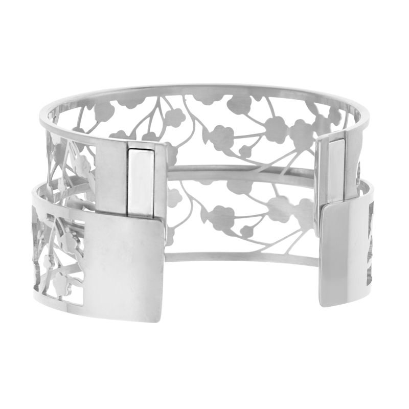 Bracelet jonc Méli Versa en acier, 20mm