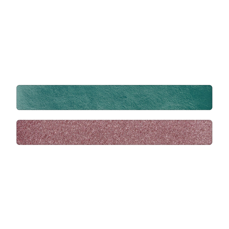 Simili cuir bleu-rose pour bracelet jonc Méli Versa 20mm