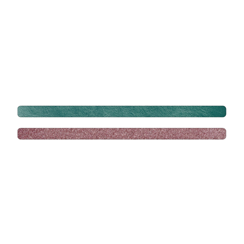 Simili cuir bleu-rose pour bracelet jonc Méli Versa 10mm