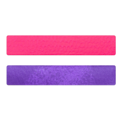 Simili cuir rose fluo-violet pour bracelet jonc Méli Versa 30mm