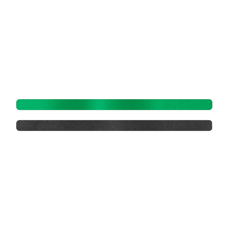 Simili cuir vert-noir pour bracelet jonc Méli Versa 10mm
