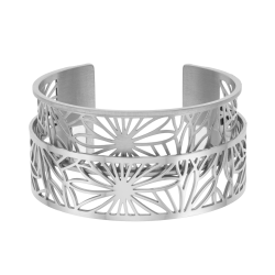 Bracelet jonc Méli Versa en acier, 20mm