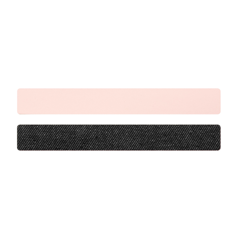 Simili cuir rose pale-denim foncé pour bracelet Méli Versa, 20mm