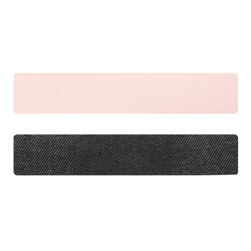 Simili cuir rose pale-denim foncé pour bracelet Méli Versa, 30 mm