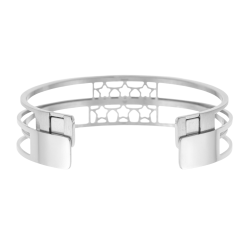 Bracelet jonc Méli Versa en acier, 10mm