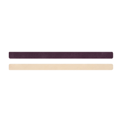 Simili cuir mauve-beige pour bracelet jonc Méli Versa 10mm